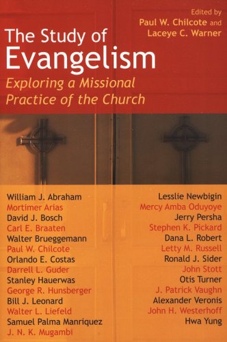 Cover of The Study of Evangelism: Exploring a Missional Practice of the Church