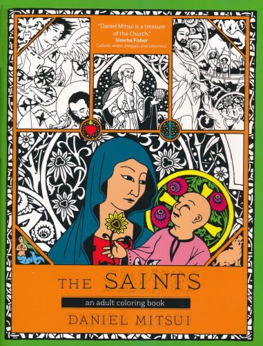 Cover of The Saints: An Adult Coloring Book