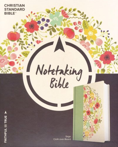 Cover of CSB Notetaking Bible, Sage Cloth Over Board