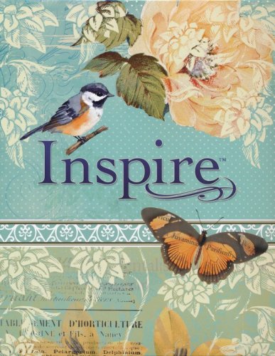 Cover of NLT Inspire Bible: The Bible for Creative Journaling, Teal