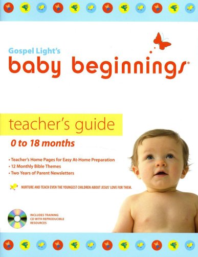 Cover of Baby Beginnings Teacher Guide 0-18 Months With CD-Rom