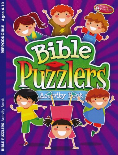 Cover of Bible Puzzlers Activity Book, Ages 6-10