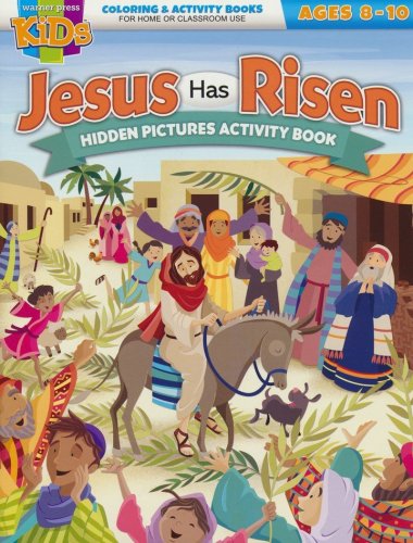 Cover of Jesus Has Risen! Hidden Pictures Activity Book (NIV)