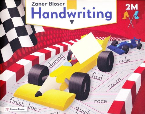 Cover of Zaner-Bloser Handwriting Student Edition, Grade 2 (Manuscript; 2020 Copyright)