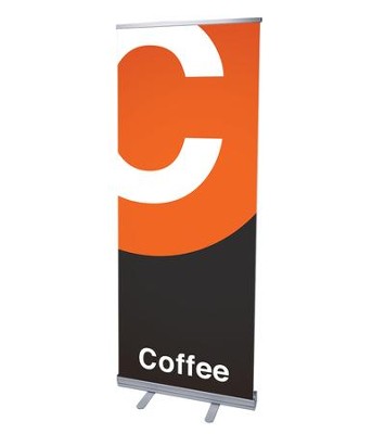 Cover of Metro Coffee (31 inch x 79 inch) RollUp Banner