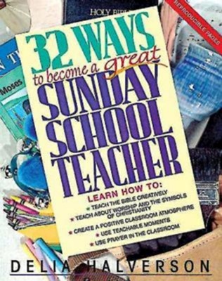 Cover of 32 Ways to Become a Great Sunday School Teacher - eBook