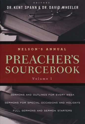 Cover of Nelson's Annual Preacher's Sourcebook, Volume 1
