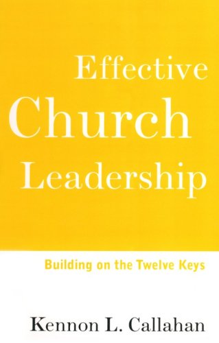 Cover of Effective Church Leadership Building on the Twelve Keys
