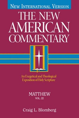 Cover of The New American Commentary Volume 22 - Matthew - eBook