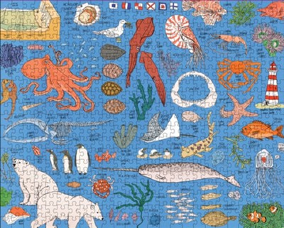 Cover of Ocean Anatomy: The Puzzle, 500 Pieces