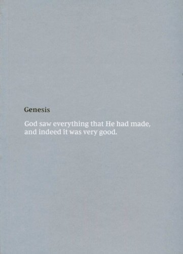 Cover of NKJV Bible Journal, Genesis