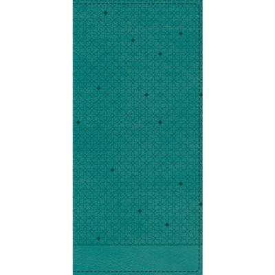 Cover of NIV Pocket Thinline Bible, Comfort Print--soft leather-look, teal