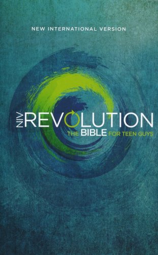 Cover of NIV, Revolution Bible: The Bible for Teen Guys, Hardcover