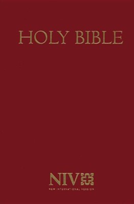 Cover of NIV Pew Bible - Red