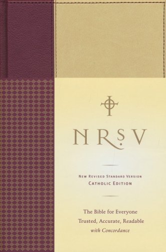 Cover of NRSV Standard Bible, Catholic Edition with Anglicized Text
