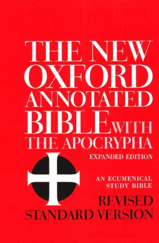 Cover of RSV New Oxford Annotated Bible with the Apocrypha, Expanded Edition, hardcover