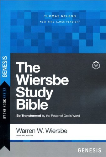 Cover of By the Book Series: Wiersbe, Genesis, Paperback, Comfort Print: Be Transformed by the Power of God's Word