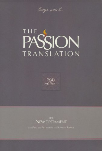 Cover of TPT Large-Print New Testament with Psalms, Proverbs, and Song of Songs, 2020 Edition--imitation leather, teal