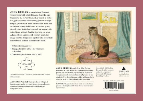 Cover of Calm Cat Puzzle, 750 Pieces