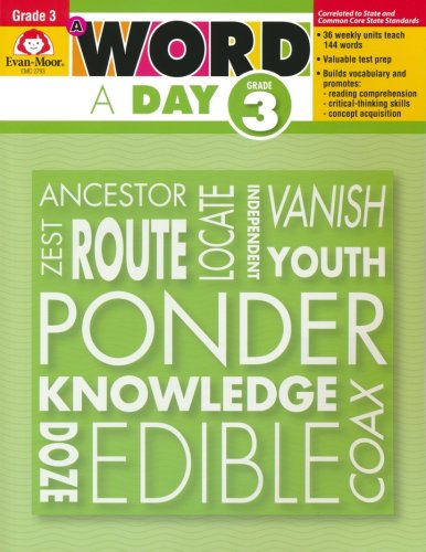 Cover of A Word a Day, Grade 3