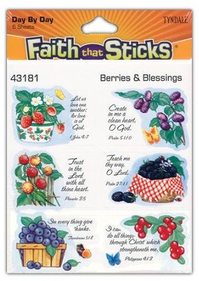 Cover of Stickers: Berries & Blessings