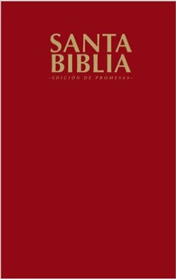 Cover of Biblia de Promesas RVR 1960, Edición Económica Rojiza (RVR 1960 Promise Bible, Economy Ed. Burgundy)