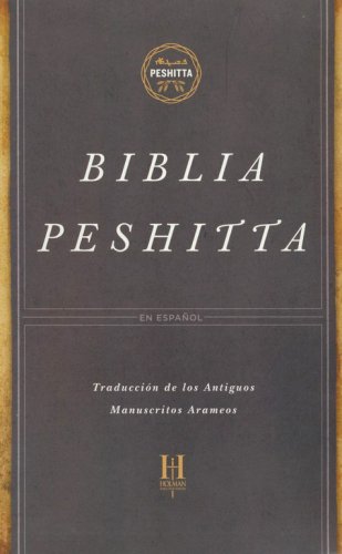 Cover of Biblia Peshitta, Piel Imit. Negra con Indice (The Peshitta Bible, Black Imitation Leather, Thumb-Indexed)