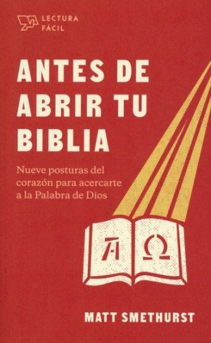 Cover of Antes de abrir la Biblia (Before You Open Your Bible)