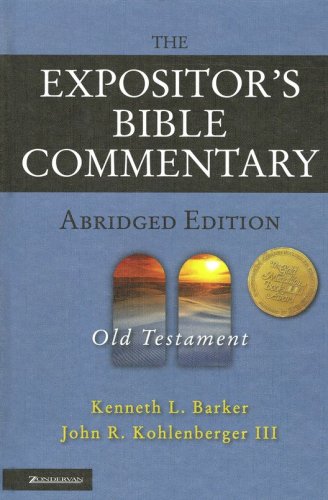 Cover of The Expositor's Bible Commentary-Abridged Volume 1: Old Testament