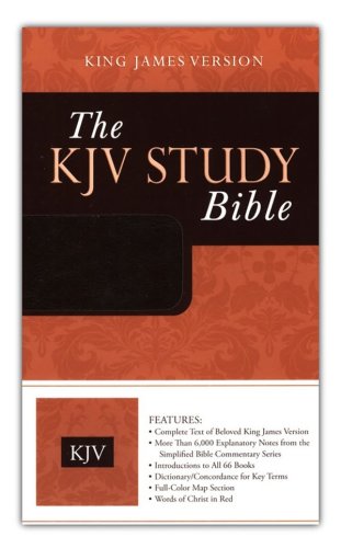 Cover of KJV Study Bible, Brown/Tan