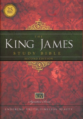 Cover of King James Study Bible, Second Edition, Hardcover