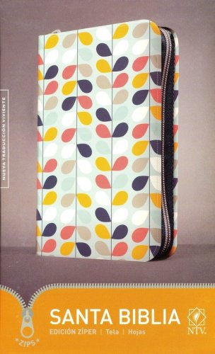 Cover of NTV Santa Biblia, Edicion ziper Hardcover Cloth, NTV Holy Bible, Zipper Edition--hardcover, leaves