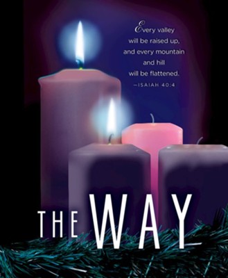 Cover of The Way Advent Candle Sunday #2 Large Bulletins, 50 (Isaiah 40:4, CEB)