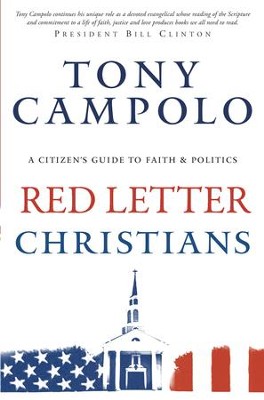 Cover of Red Letter Christians: A Citizen's Guide to Faith and Politics - eBook