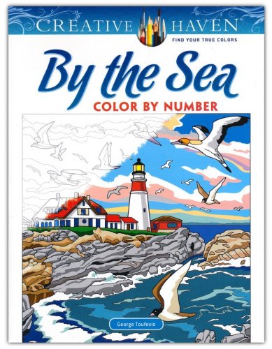 Cover of Creative Haven By the Sea Color by Number