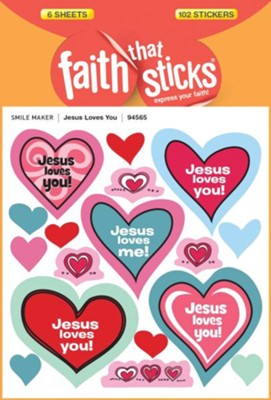 Cover of Jesus Loves You Stickers