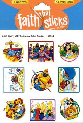 Cover of Old Testament Bible Stories Stickers