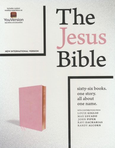 Cover of The Jesus Bible, NIV Edition, Pink