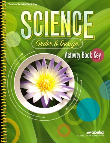 Cover of Science: Order and Design (Grade 7) Activity Key