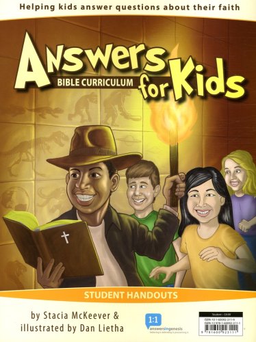 Cover of Answers for Kids Bible Curriculum Student Handouts 1-30