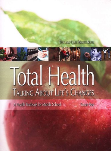 Cover of Total Health Middle School, Test & Quiz Master Book