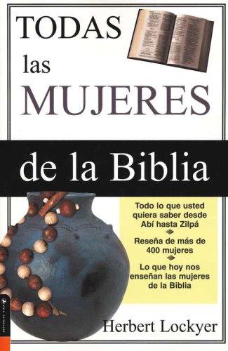 Cover of Todas las Mujeres de la Biblia (All the Women of the Bible)