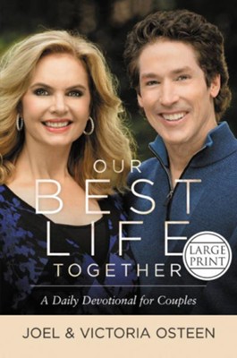 Cover of Our Best Life Together: A Daily Devotional For Couples, Large Print
