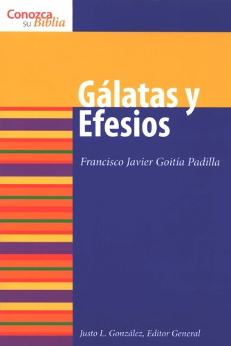 Cover of Conozca Su Biblia: Gálatas y Efesios (Know Your Bible: Galatians & Ephesians)