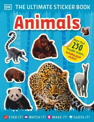 Cover of Ultimate Sticker Book Animals