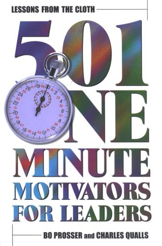Cover of Lessons from the Cloth: 501 One-Minute Motivators for Leaders