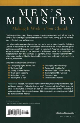 Cover of Effective Men's Ministry: The Indispensable Toolkit for Your Church