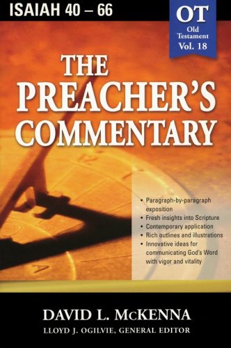 Cover of The Preacher's Commentary Vol 18: Isaiah 40-66