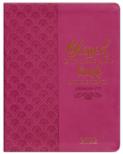 Cover of Blessed Is The One Who Trusts In The Lord 2022 18 Month Planner, Large