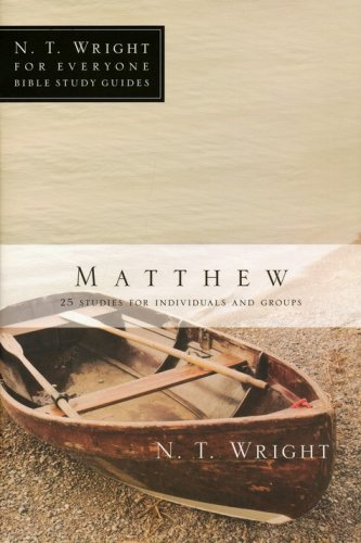 Cover of Matthew: N.T. Wright for Everyone Bible Study Guides